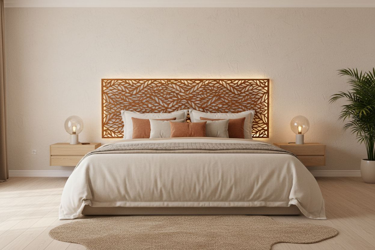 Cabecero de cama de lujo
